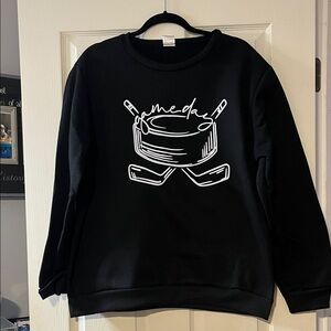 Women’s hockey game day graphic sweatshirt